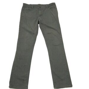 Levis 510 Jeans Mens 36x32 Gray Super Skinny Fit Stretch Casual Denim Red Tab